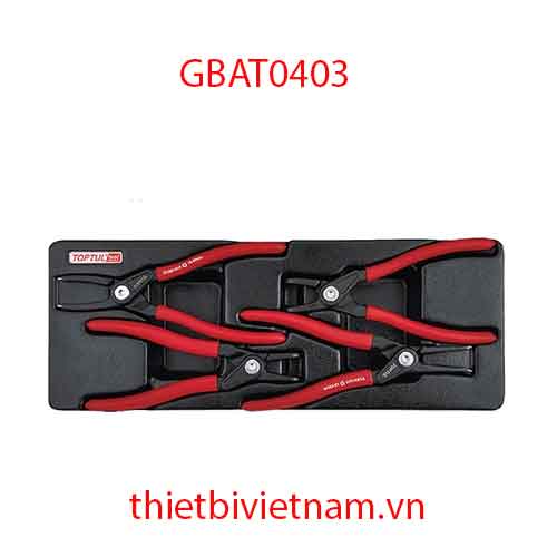 Bộ kìm mở phe cách điện hãng TOPTUL GBAT0403