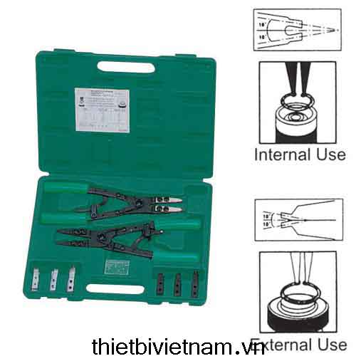 Bộ kìm thay thế vòng hãm hạng nặng