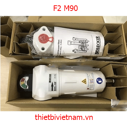 Bộ lọc khuẩn bơm hút chân không hãng BECKER F2-M90