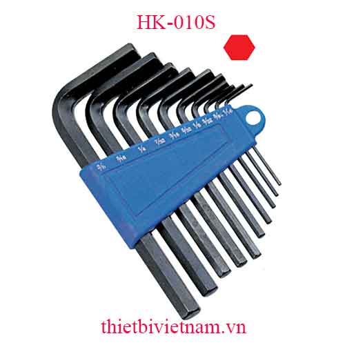 BỘ LỤC GIÁC 10 CHIẾC HỆ INCH HÃNG GENIUS HK-010S