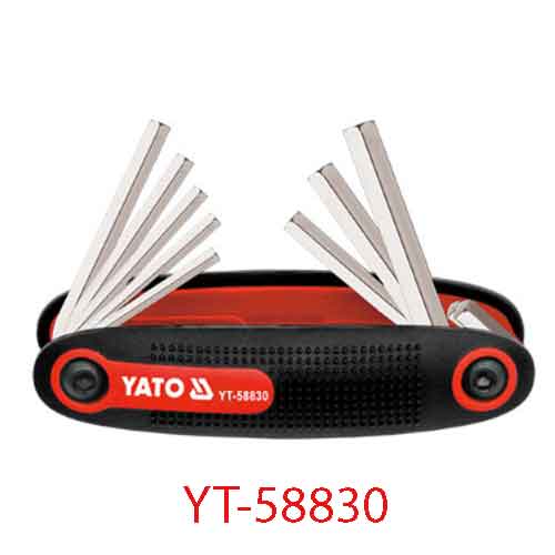 Bộ Lục giác 1,5-8mm 8 chi tiết YATO YT-58830