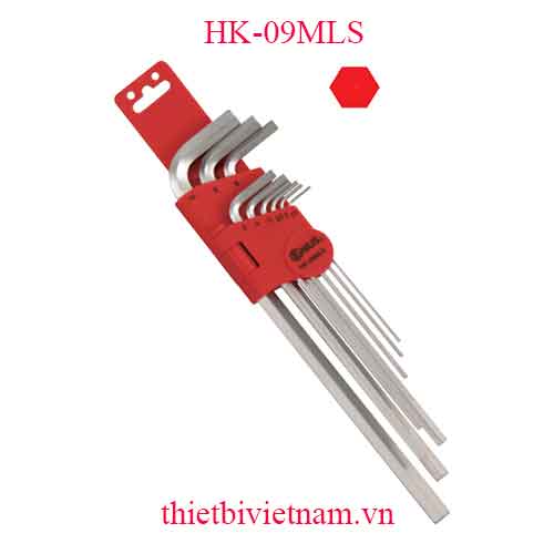 BỘ LỤC GIÁC 9 CHIẾC LOẠI DÀI HỆ MÉT VẬT LIỆU S2 HK-09MLS