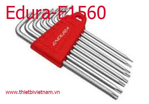 Bộ lục giác bông 8 cây T6, T7, T8, T9, T10, T15, T20, T25 Edura-E1560