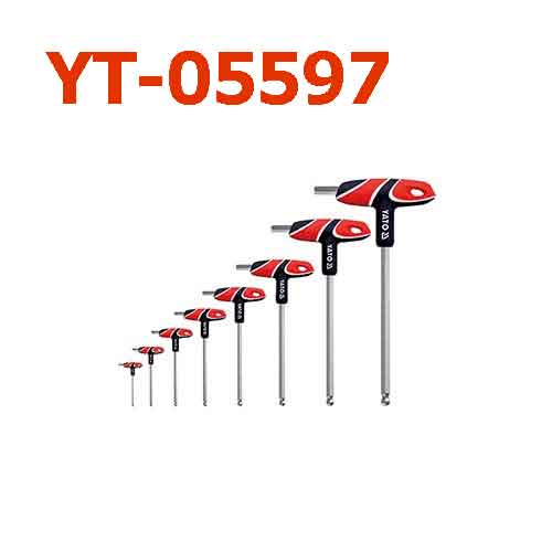 Bộ Lục giác chữ T 8 chi tiết  YATO YT-05597