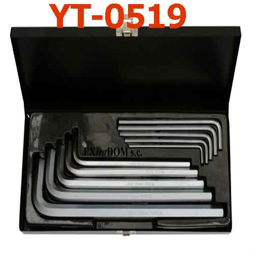 Bộ Lục giác dài 10 cái YATO YT-0519