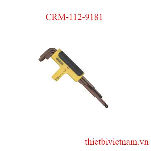 Bộ lục giác đầu bi 9 chi tiết kích thước 1.5-10mm Crossman CRM-112-9181