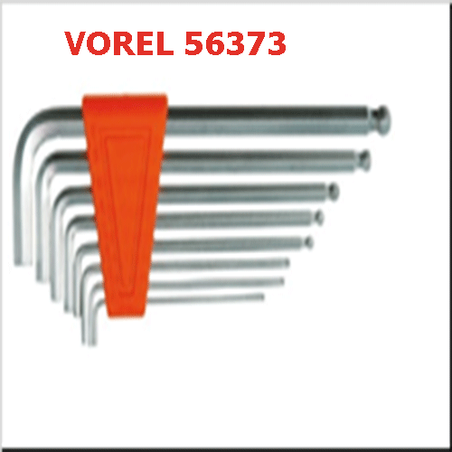 Bộ lục giác hệ mét 1,5-8mm VOREL 56373
