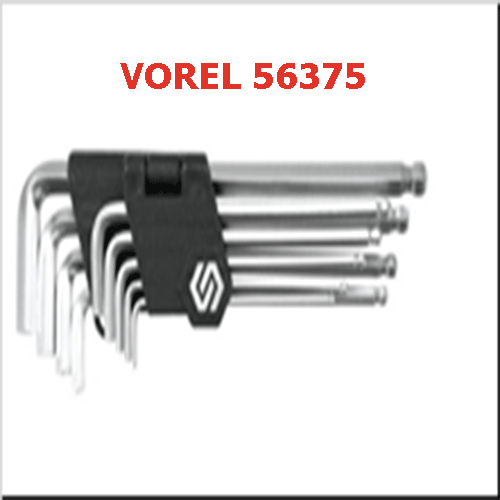 Bộ lục giác hệ mét 2,5-10mm VOREL 56375