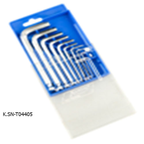 Bộ lục giác ngắn đầu bi 9 chi tiết (1,5 – 10mm)
