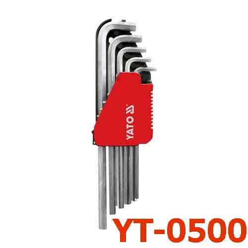 Bộ Lục giác ngắn  Yato 9 cái YT-0500