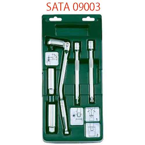Bộ mở bu-gi 5 chi tiết 3/8