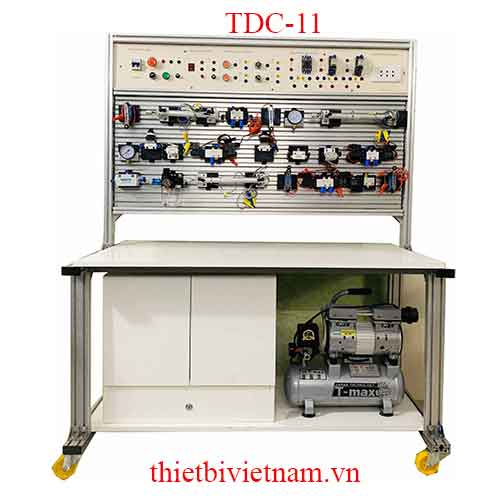 BỘ MÔ HÌNH THỰC HÀNH ĐIỆN KHÍ NÉN CƠ BẢN LOẠI 2 MODEL TDC-11