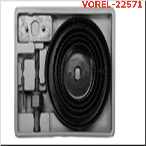 Bộ mũi khoan rỗng 8 chi tiết VOREL-22571