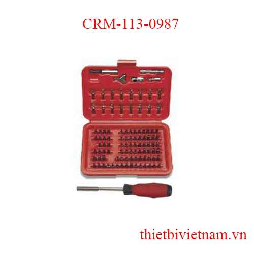 Bộ mũi vít 100 cái Crossman CRM-113-0987