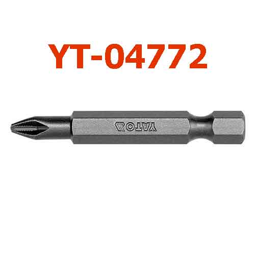 Bộ mũi vít (+) Yato 10 chi tiết YT-04772