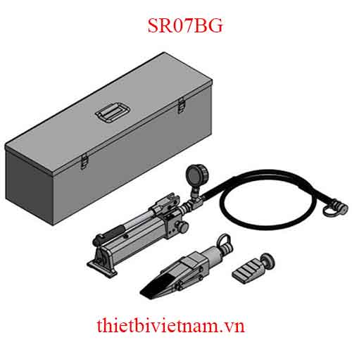 Bộ nêm thủy lực 15 tấn, độ mở max 15 mm hãng Powerram SR07B