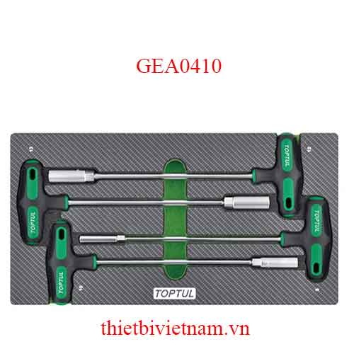 BỘ ỐNG ĐIẾU CHỮ T 4PCS TOPTUL GEA0410