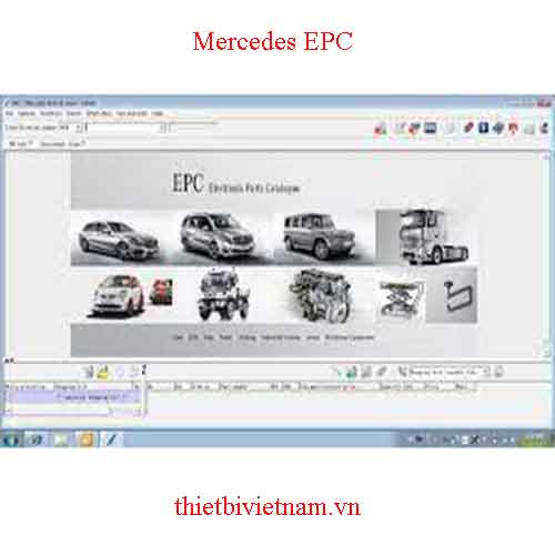Bộ Phần Mềm Chẩn Đoán - Tra Cứu Phụ Tùng - Sơ Đồ Mạch Điện - Thông Tin Kỹ Thuật Mercedes EPC