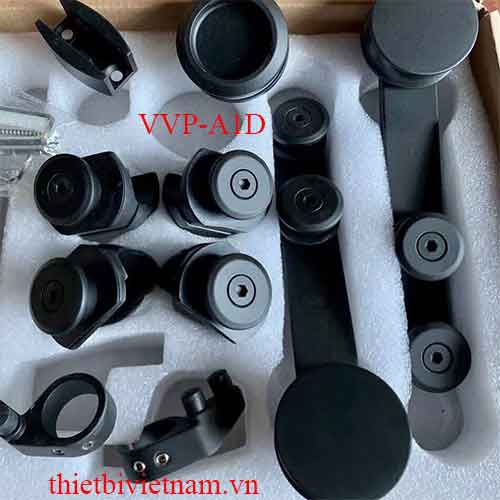 Bộ phụ kiện kính lùa đơn phi 25 VVP màu đen model VVP-A1D