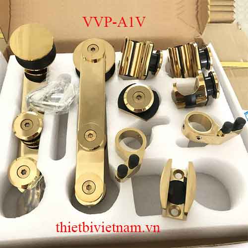 Bộ phụ kiện kính lùa đơn phi 25 VVP màu vàng model VVP-A1V