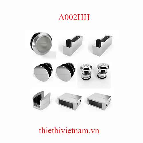 Bộ phụ kiện kính lùa treo ray 10×30 Huy Hoàng A002HH