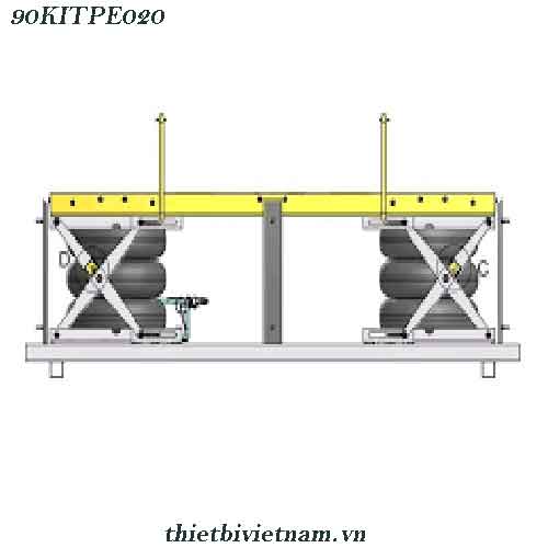 Bộ sàn nâng bằng khí nén 90KITPE020