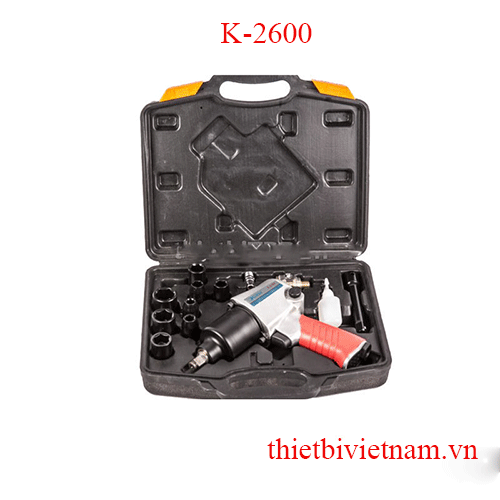 Bộ Súng Bắn Ốc Vặn Bu Lông Kuanai K-2600 1/ Inch