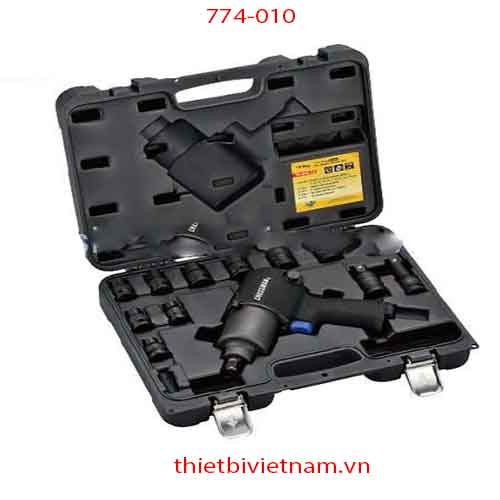 Bộ súng mở bu lông 14 cái 1/2 inch hãng Gestar model 774-010