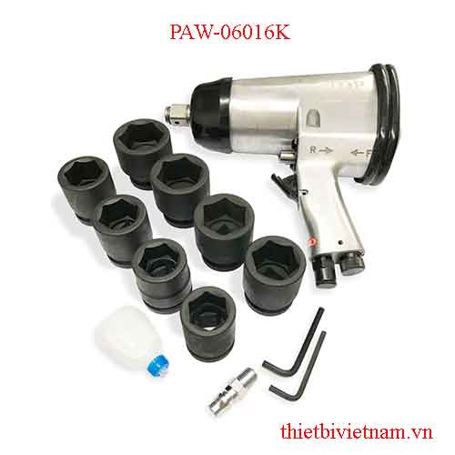 Bộ súng mở típ hơi 3/4 inch ( 9món ) TOP PAW-06016K