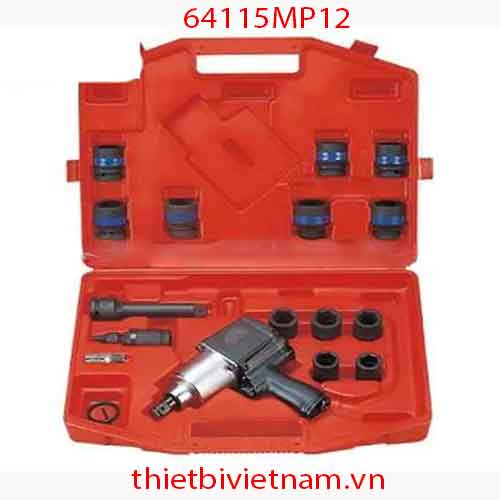 Bộ súng xiết bu long 3/4 inch hãng Kingtony Model 64115MP12