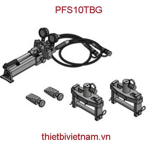 Bộ tách mặt bích bằng thủy lực 10 tấn hãng Powerram Taiwan PFS10TBG