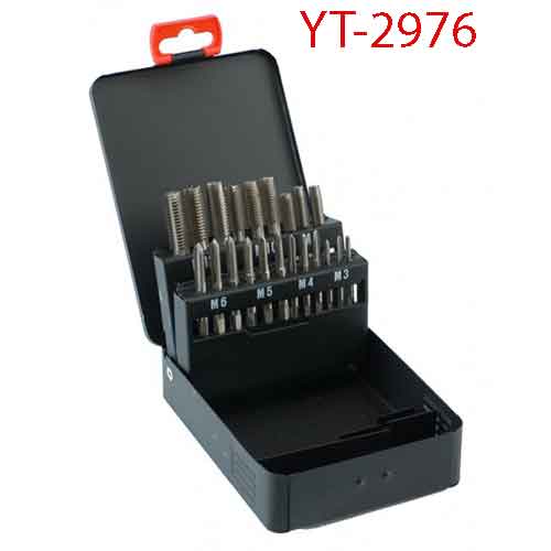 Bộ taro và ren M3-M12, 21PCS HSS M2 YATO YT-2976