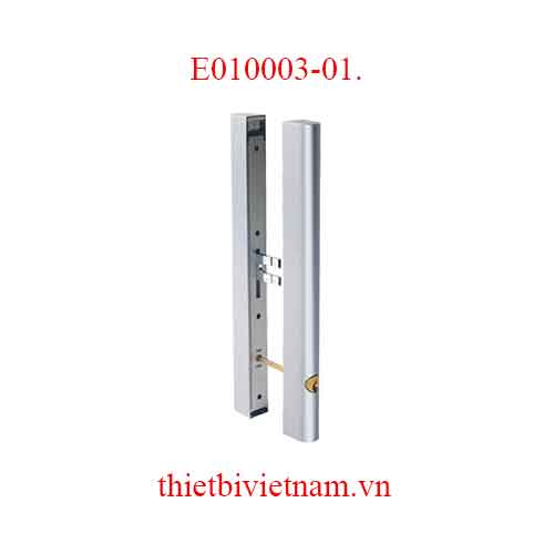 Bộ tay nắm khóa đa điểm cửa lùa Metro Cmech 2 mặt E010003-01.