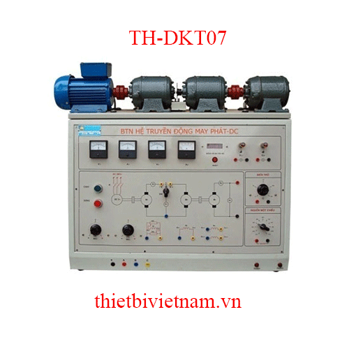 BỘ THÍ NGHIỆM VỀ MÁY PHÁT ĐỘNG CƠ (F-D) TH-DKT07