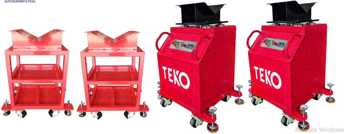 Bộ thiết bị giả lập dao động rung động khi xe ô tô chạy rung xóc trên đường gồ ghề TK-AL-8500