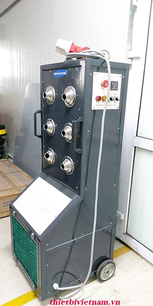 Bộ thổi khí và sấy di động chuyên dùng cho sơn gốc nước
