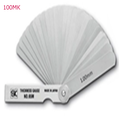 Bộ thước căn lá 0.01-0.10mm 10 lá 100MK Niigata
