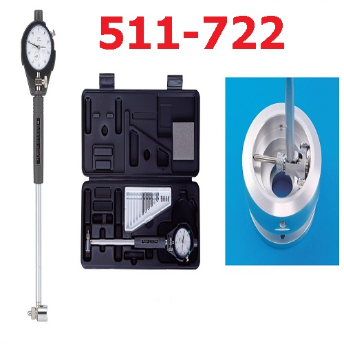 Bộ thước đồng hồ đo lổ 35-60mm/0.001mm 511-722