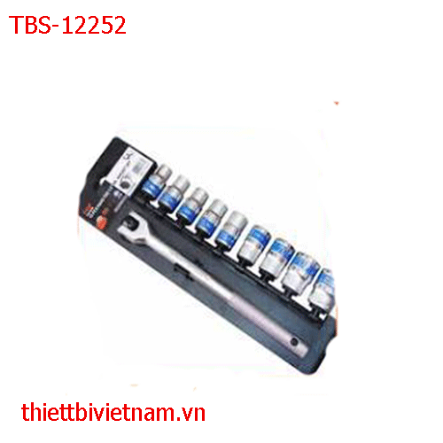 Bộ típ 10 món 1/2 inch ( Cần Lắc Léo ) [10,11,12,13,14,17,19,22,24 mm] TOP TBS-12252