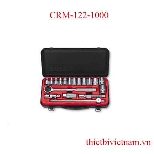 Bộ típ 1/2 inch 18 cái Crossman CRM-122-1000