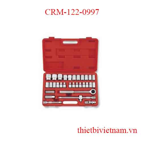 Bộ típ 1/2 inch 32 cái Crossman CRM-122-0997