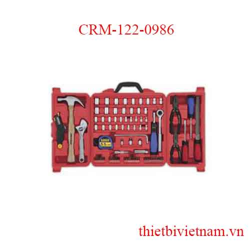 Bộ típ 1/2 inch 90 cái Crossman CRM-122-0986