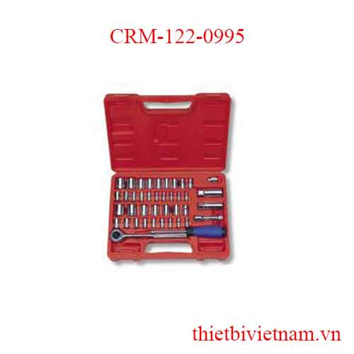 Bộ típ 1/4 inch & 3/8 inch 42 cái Crossman CRM-122-0995