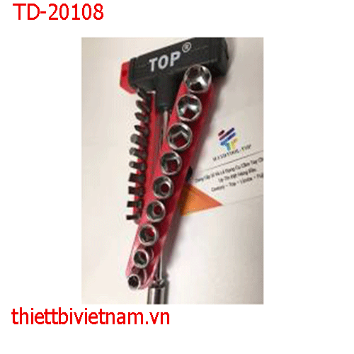 Bộ típ chữ T 22 món TOP 1/4 inch [ 5 -- 13 mm ] TD-20108
