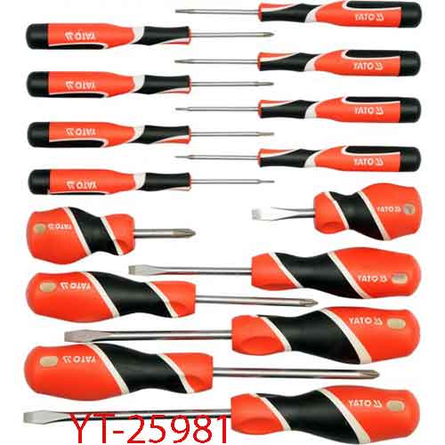 Bộ tô vít 15 chi tiết YATO YT-25981