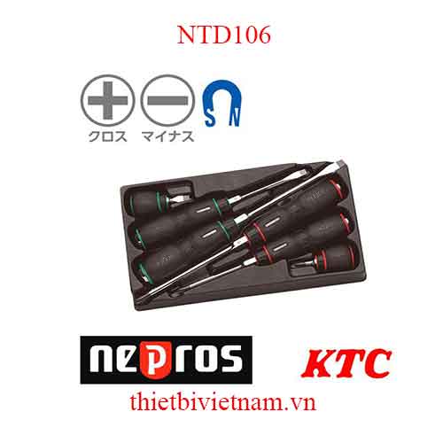 Bộ tô vít Nepros NTD106