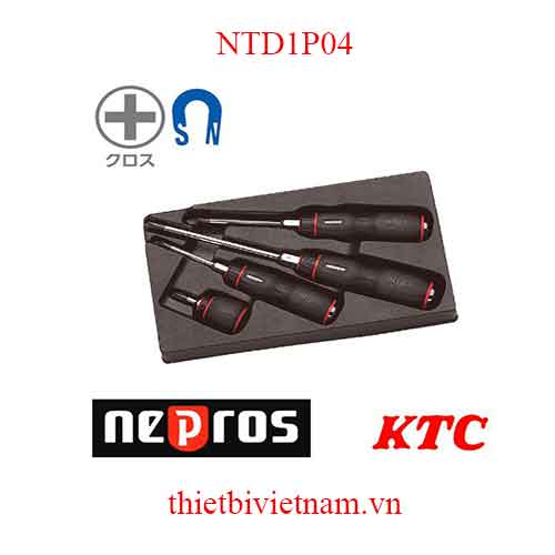 Bộ tô vít Nepros NTD1P04