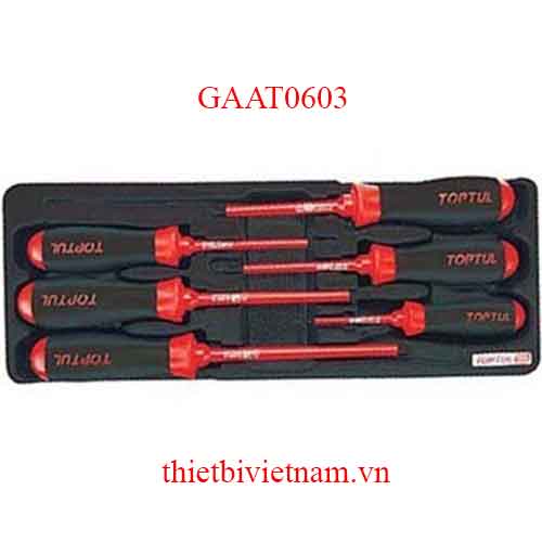 BỘ TUA VÍT CÁCH ĐIỆN DẸT, BAKE 8 MÓN TOPTUL GAAT0603