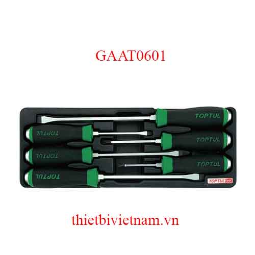 BỘ TUA VÍT ĐÓNG 6 CHI TIẾT TOPTUL GAAT0601