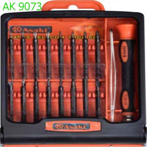 Bộ tua vít viễn thông AK 9073